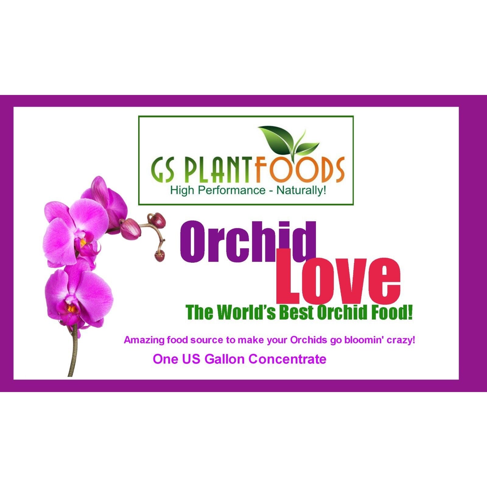 Orchid Love- The World's Greatest Orchid Food!