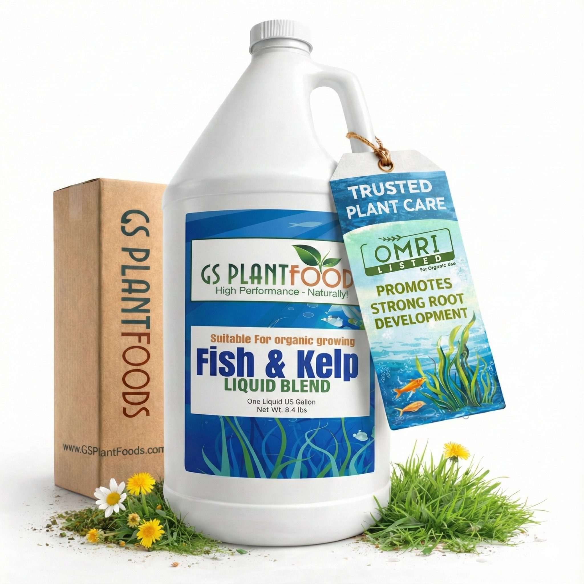 Fish & Kelp Liquid Blend Organic 5 Gallon