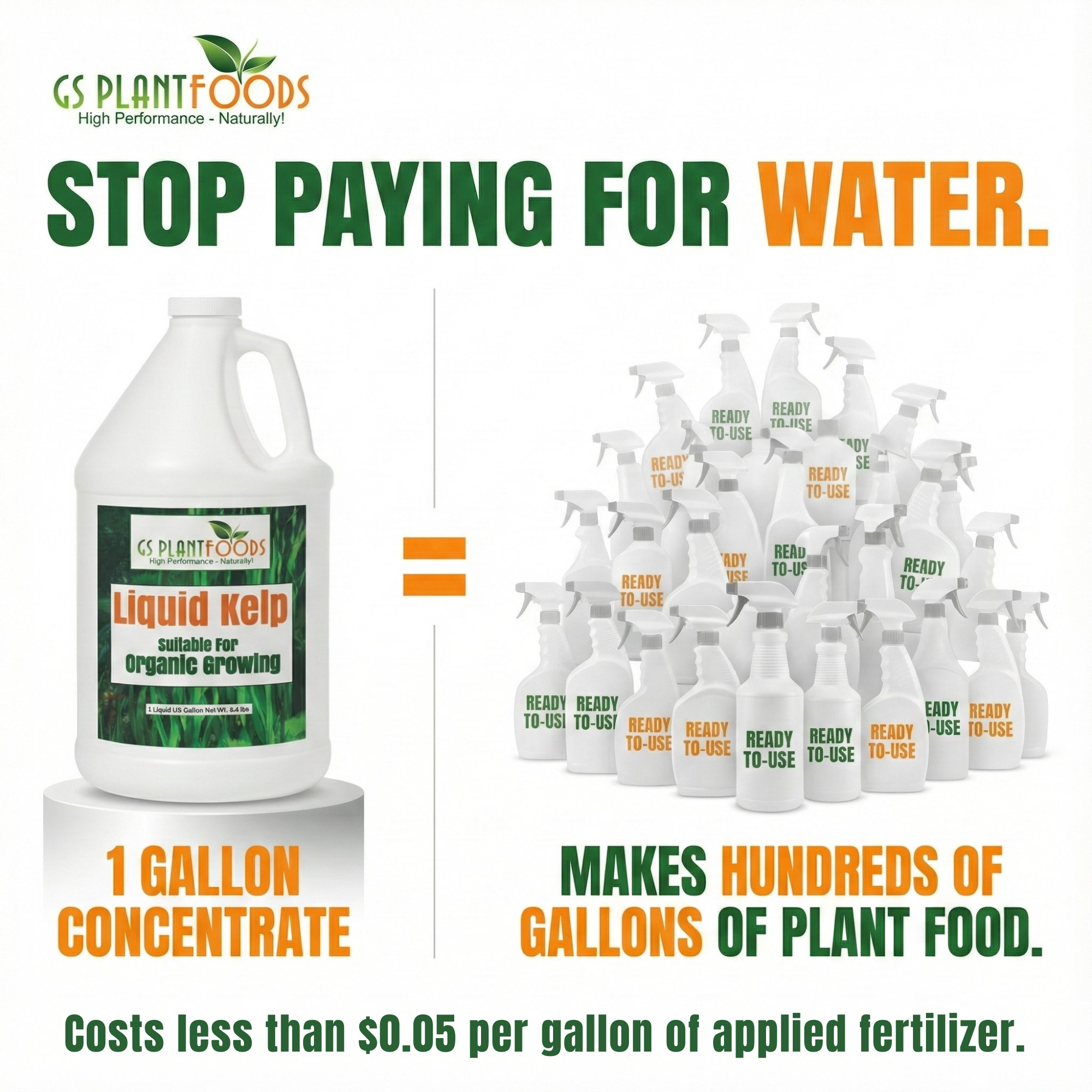 Organic Liquid Kelp Seaweed