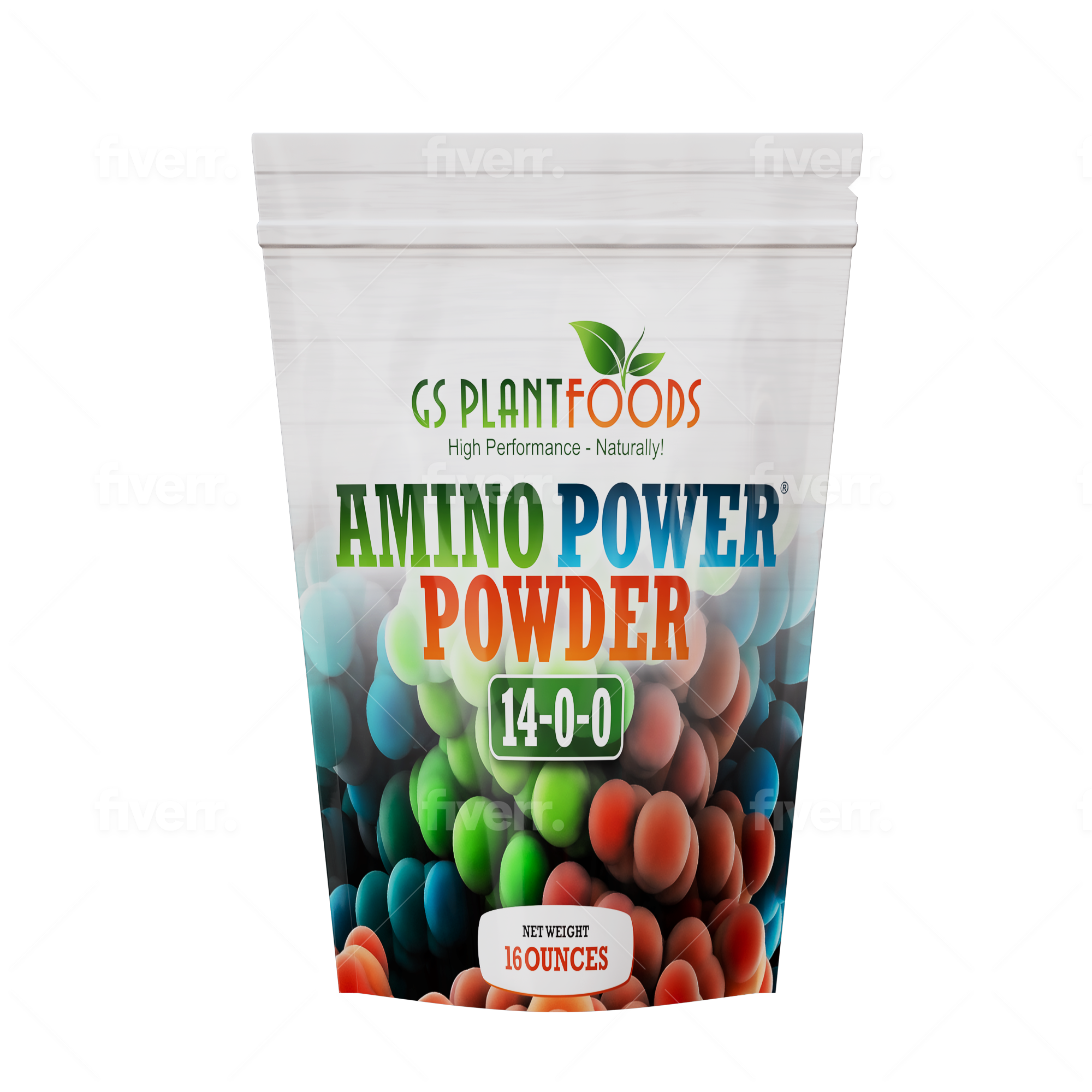 nitrogen fertilizer for indoor plants Amino Power Powder Nitrogen Fertilizer 16 oz - Plant-Based 100% Water Soluble High Nitrogen Source