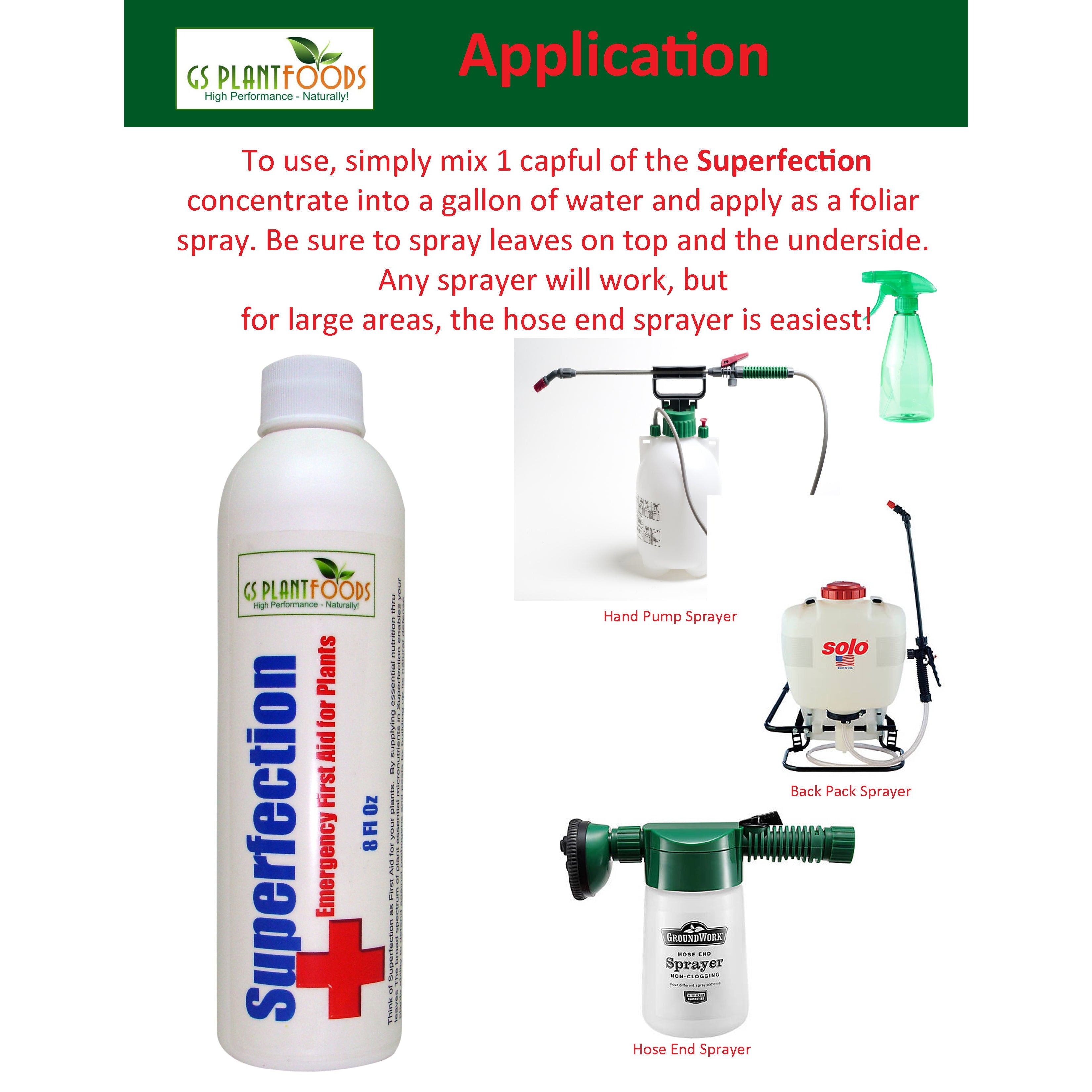 Superfection Emergency First Aid for Plants