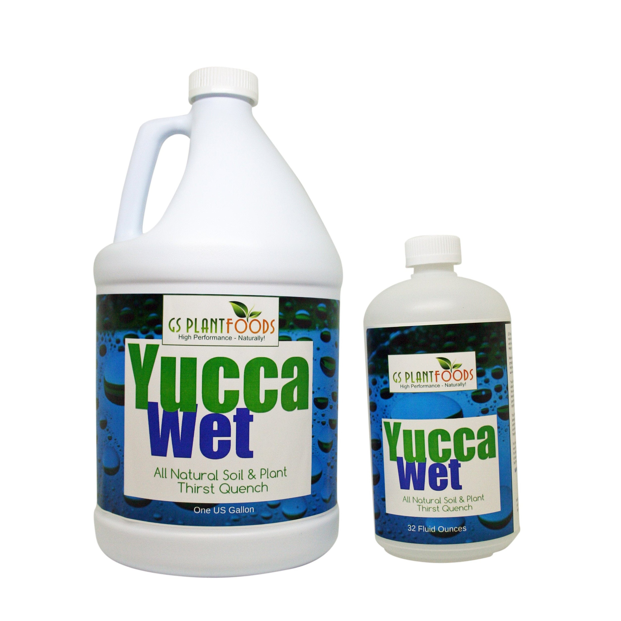 Yucca Wet, Liquid Yucca Extract- Heat fighting, Organic wetting Agent and surfactant