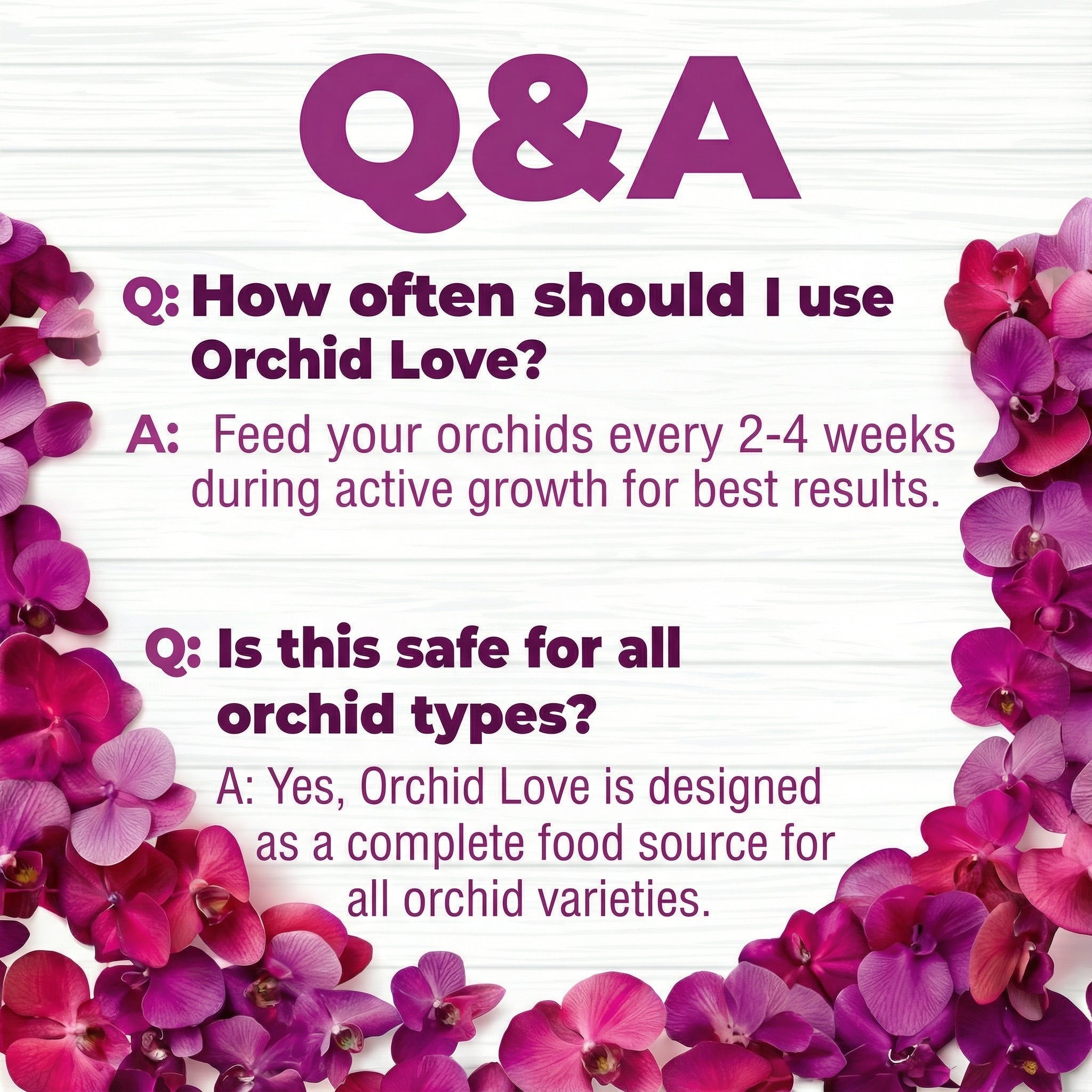 Orchid Love- The World's Greatest Orchid Food!
