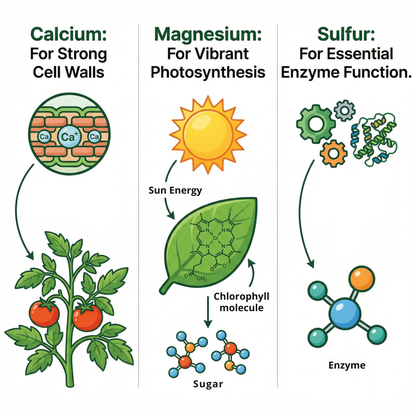 Cal-Mag Extreme – Advanced Calcium, Magnesium &amp; Micronutrient Supplement for Plants – Strengthens Cell Walls, Prevents Deficiencies &amp; Promotes Vigorous Growth – For All Plants, Lawns & Gardens