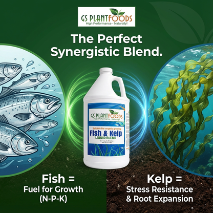 Fish & Kelp Liquid Blend Organic