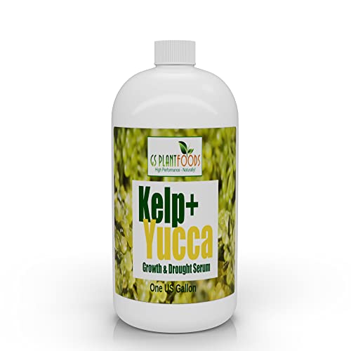 GS Plant Foods Kelp + Yucca liquid concentrate, 1 quart bottle