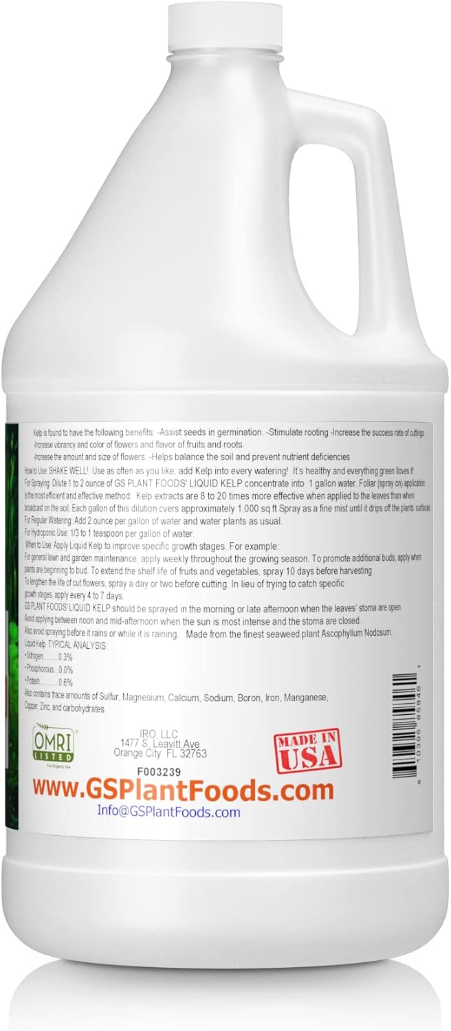Organic Liquid Kelp Seaweed