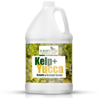 GS Plant Foods Kelp + Yucca liquid concentrate, 1 gallon jug