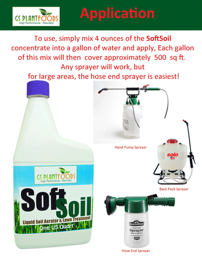 Soft Soil Liquid Soil Aerator & Lawn Treatment