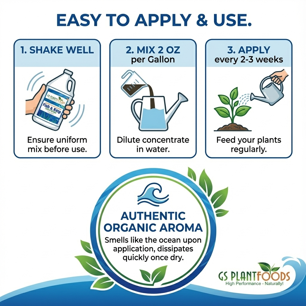 Fish & Kelp Liquid Blend Organic