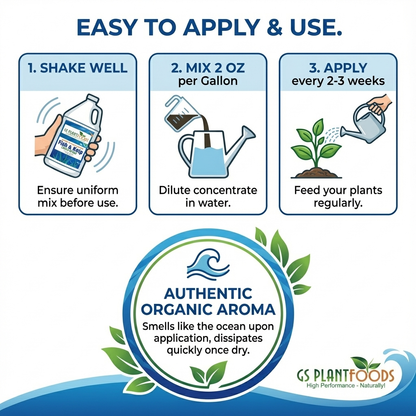 Fish & Kelp Liquid Blend Organic