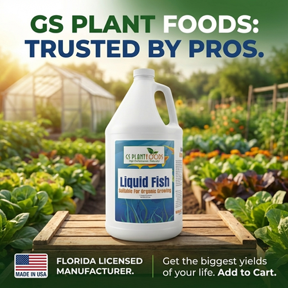 1 gal. organic gardening liquid fish emulsion fertilizer 5-1-1 Organic Liquid Fish Fertilizer – NPK 2-3-1 275 Gallon Tote