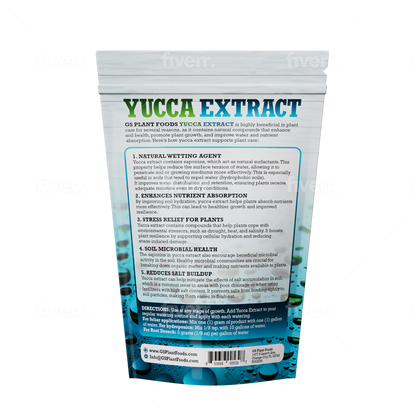 Yucca Extract- Organic wetting Agent and surfactant 8 oz