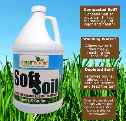 Soft Soil Liquid Soil Aerator & Lawn Treatment