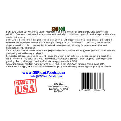 Soft Soil Liquid Soil Aerator & Lawn Treatment