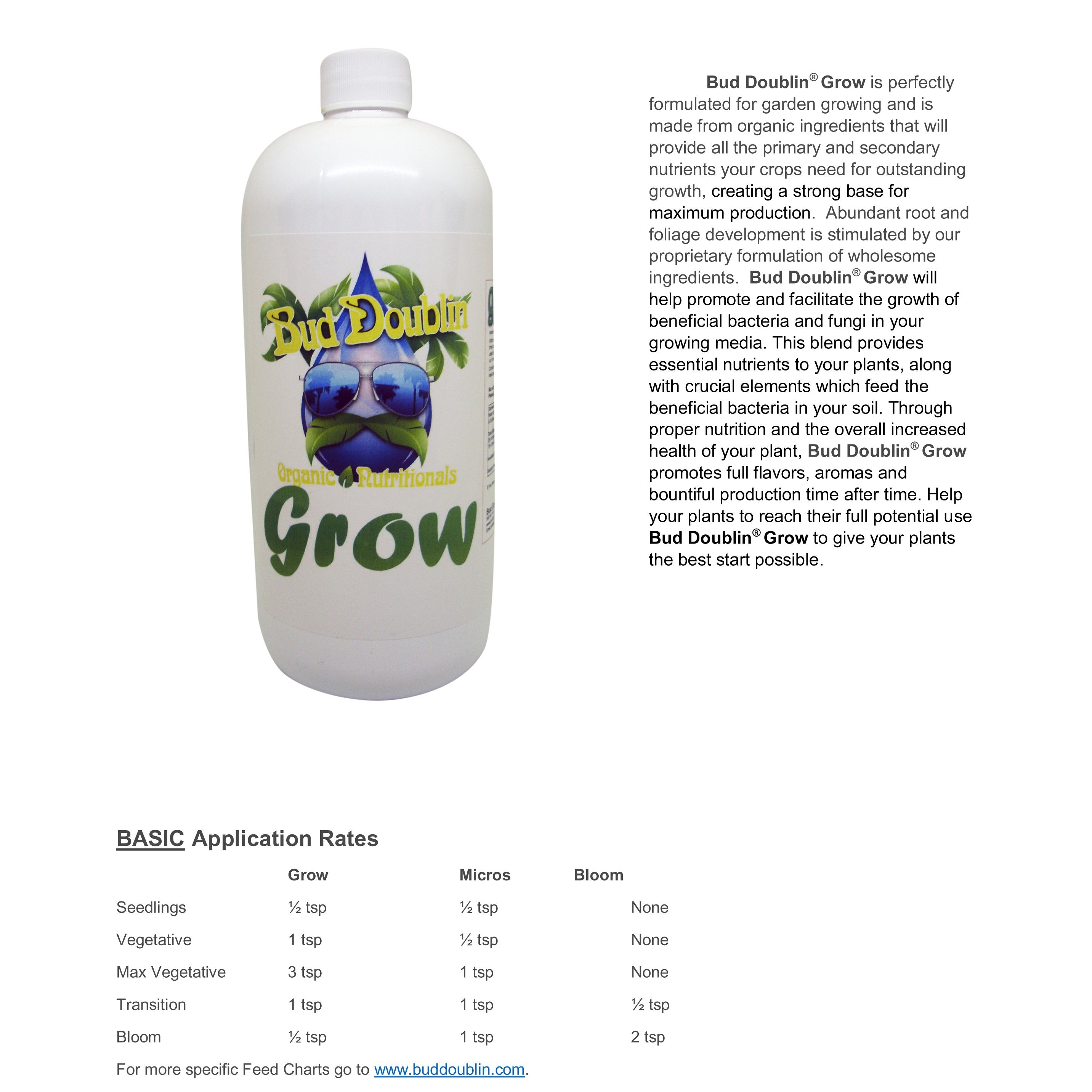 Bud Doublin Grow